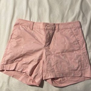 Old Navy pink floral shorts size 12